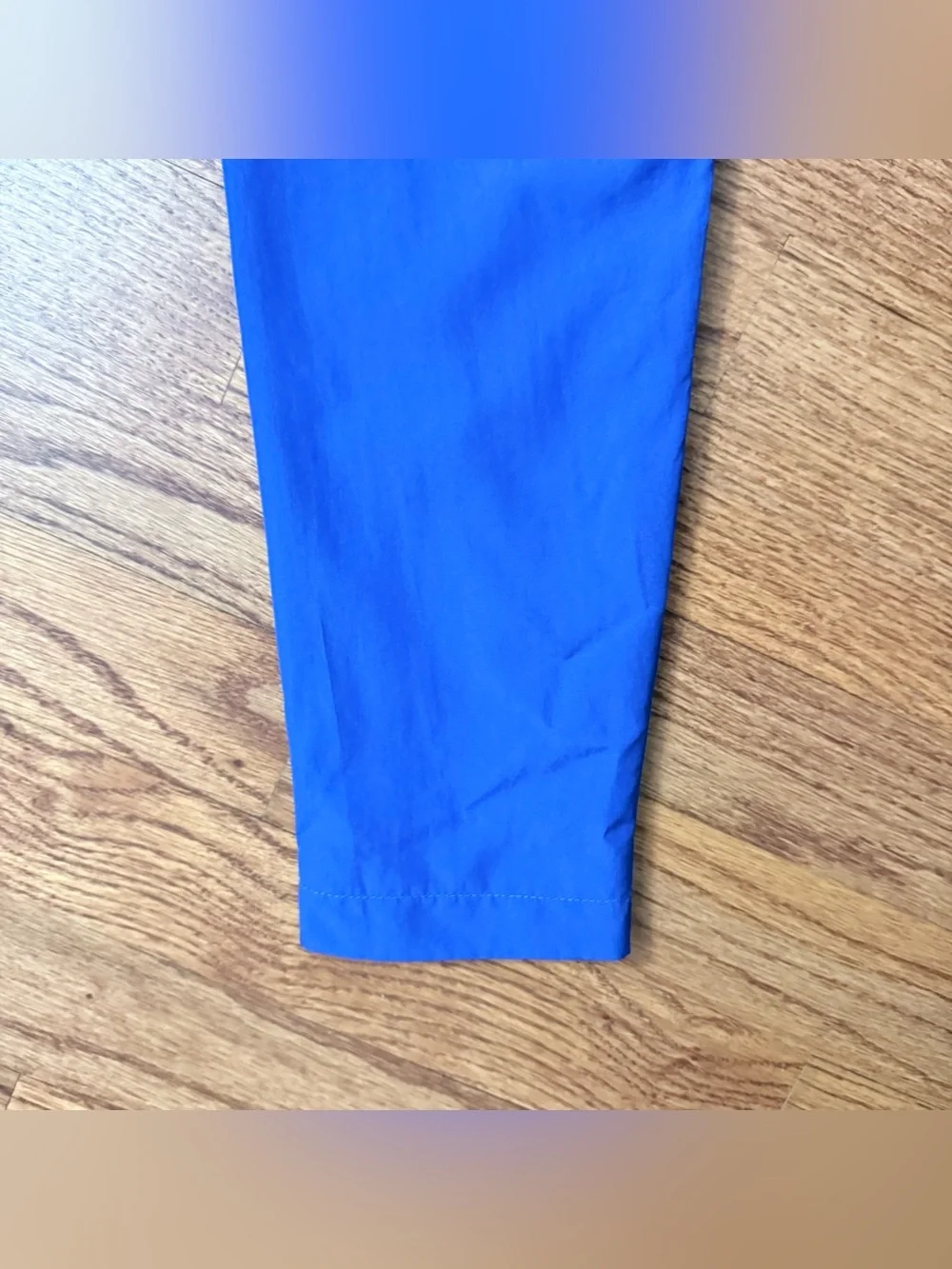 all in motion Blue Hooded Windbreaker Rain Jacket size S Kids